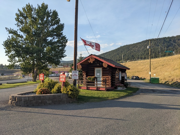 Stampede Ground RV Park Entrance Hut